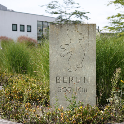Der Berliner Meilenstein in Bad Nenndorf