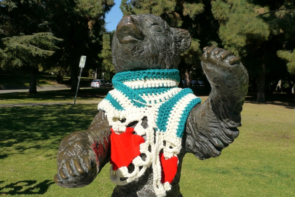 Bear Statue 2
